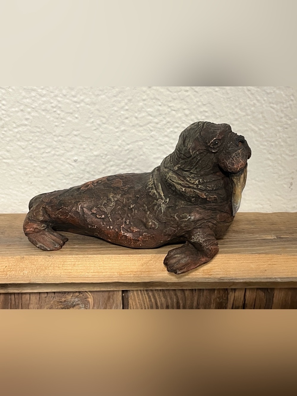 Rick Rowley walrus figurine